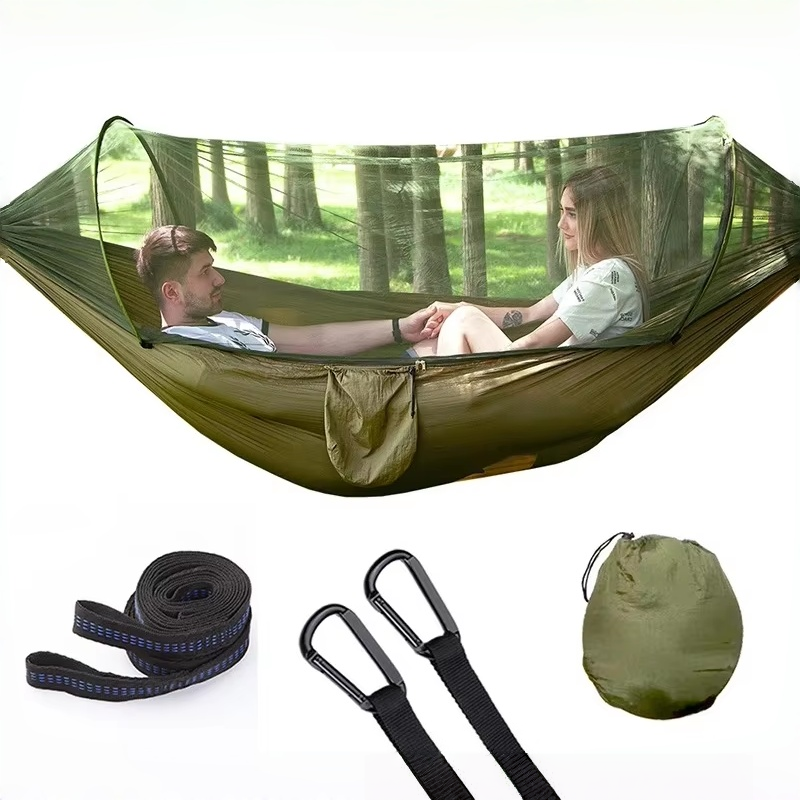 Outdoor Camping Hammock With M - Outdoor Camping Mosquito Net ulasan dan harga