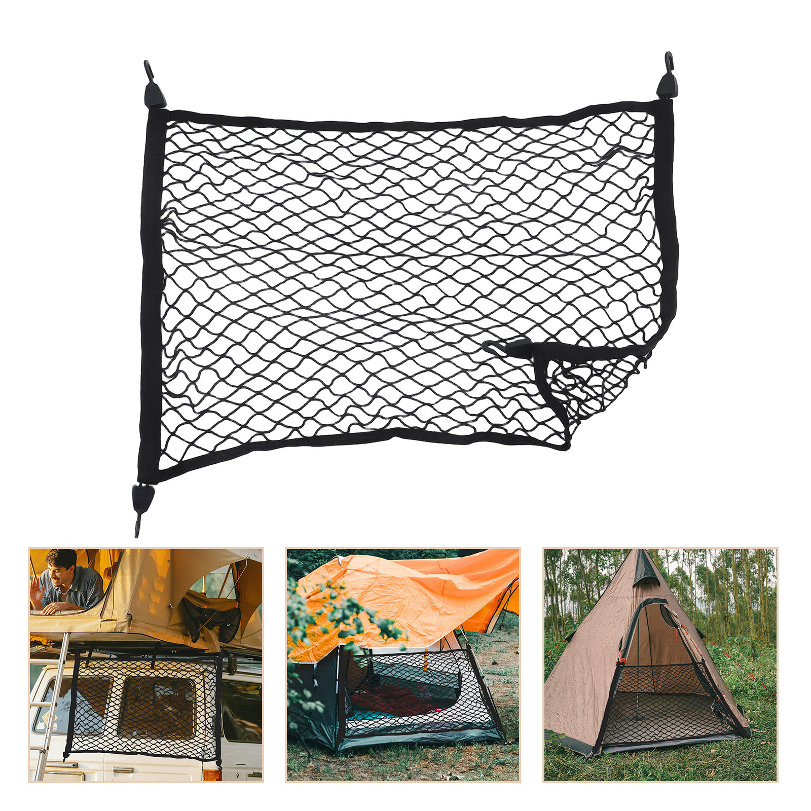 Foldable Elastic Cargo Net Cam - Outdoor Camping Vehicle Wagon ulasan dan harga