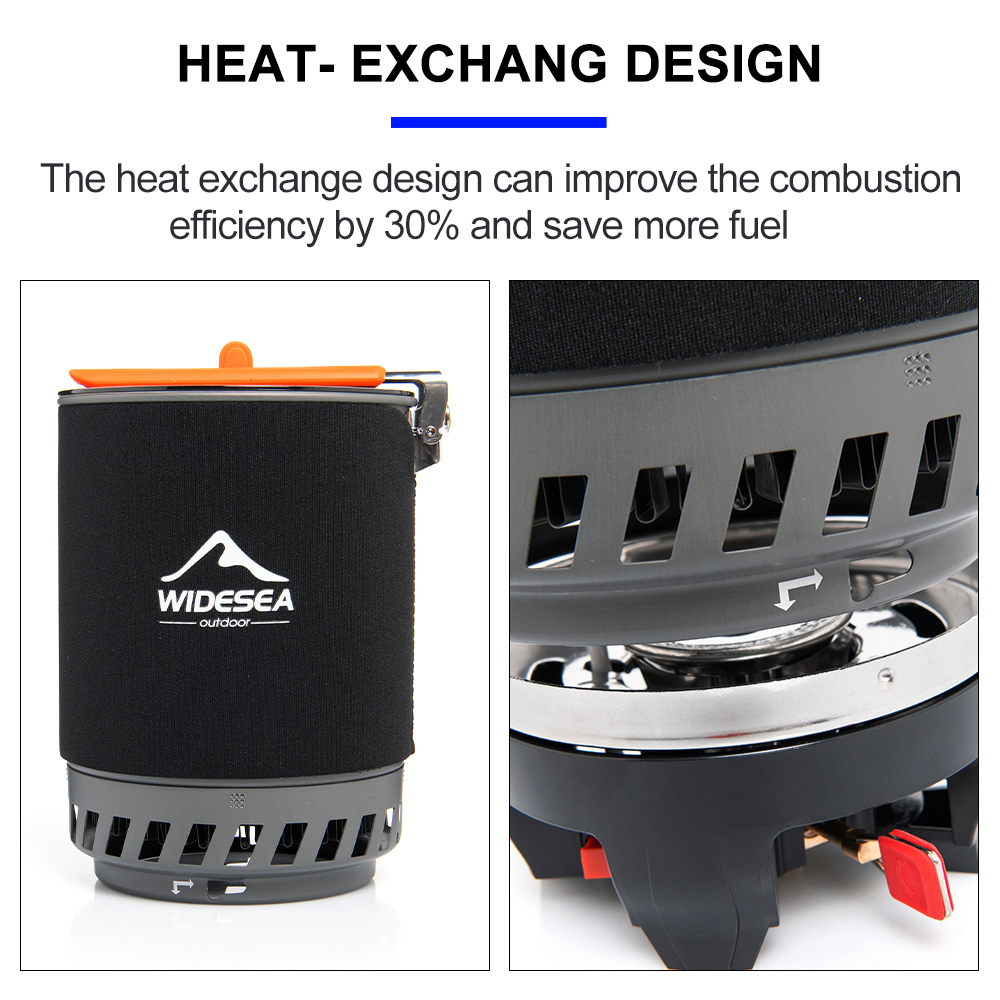 Widesea Camping Cooking System - Outdoor Camping Gas Stove ulasan dan harga