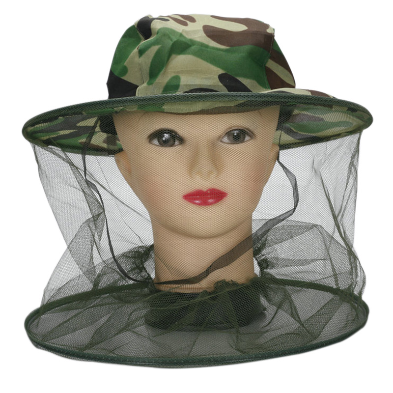 Anti Mosquito Fishing Cap Inse - Outdoor Camping Mosquito Net ulasan dan harga