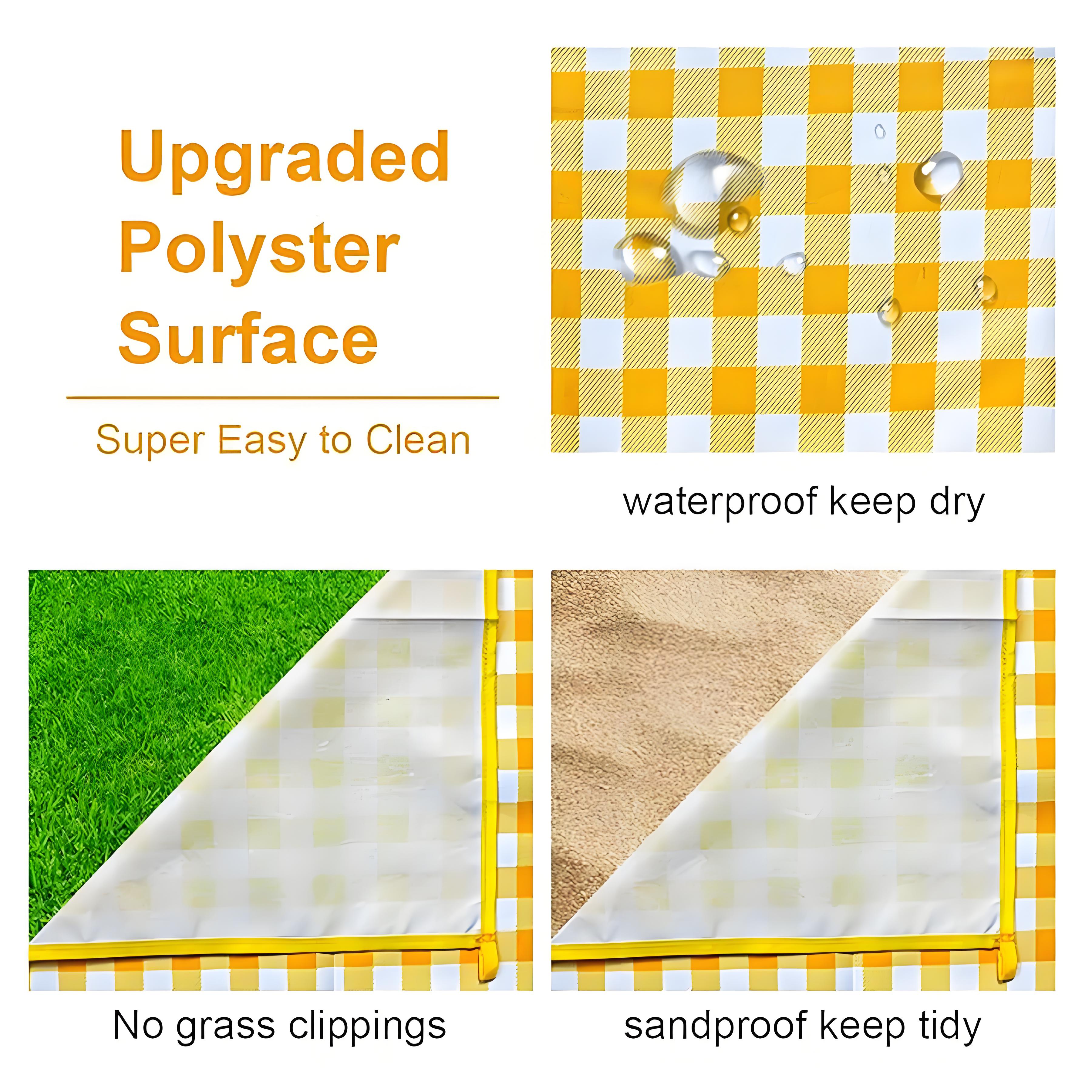 Waterproof Picnic Blanket, Por - Outdoor Camping Rug Waterproof ulasan dan harga
