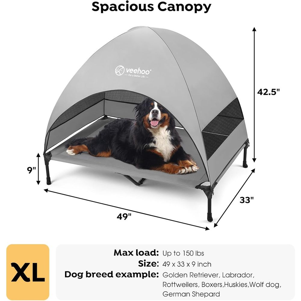 Outdoor Dog Bed, Cooling Eleva - Outdoor Camping Dog Bed ulasan dan harga