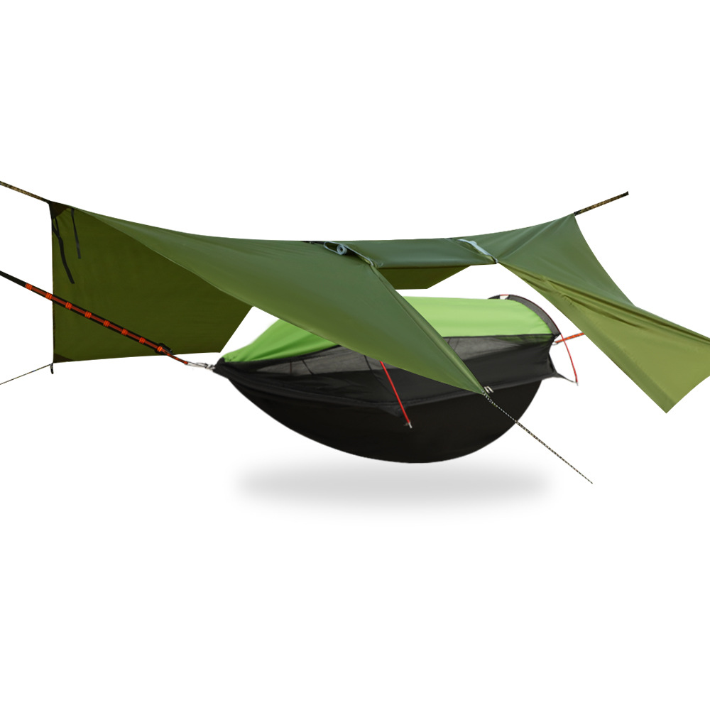 Hammock with Sun Shade, Waterp - Outdoor Camping Mosquito Net ulasan dan harga