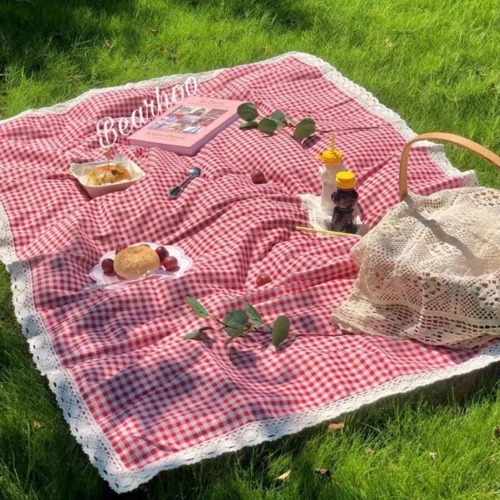 1pc Outdoor Picnic Mat, Summer - Outdoor Camping Rug Waterproof ulasan dan harga
