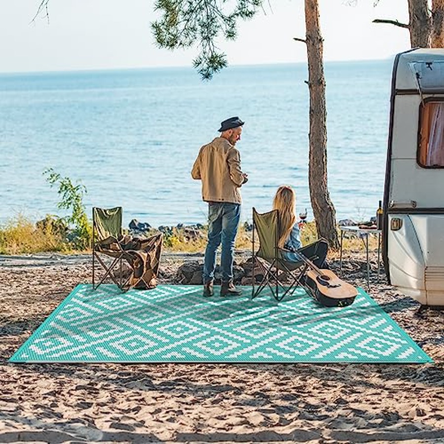 Outdoor Rug for Patio Clearanc - Outdoor Camping Rug Waterproof ulasan dan harga