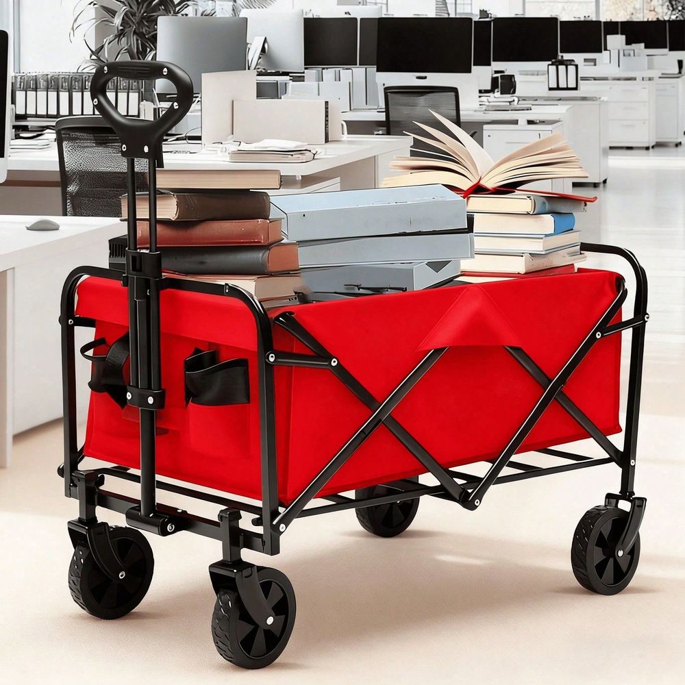 Wagon Cart Foldable, 29.5 L Fo - Outdoor Camping Trolley ulasan dan harga