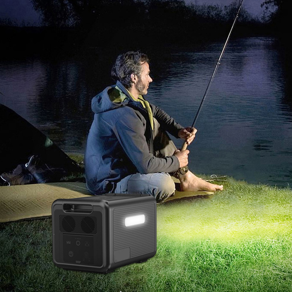 2400W Solar Power Generator, L - Portable Power Station ulasan dan harga