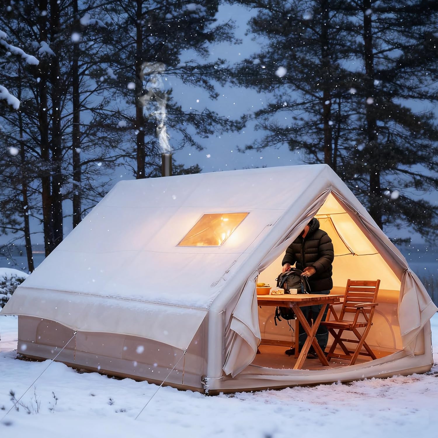 6-8 Person Inflatable Camping  - Outdoor Camping Furniture ulasan dan harga