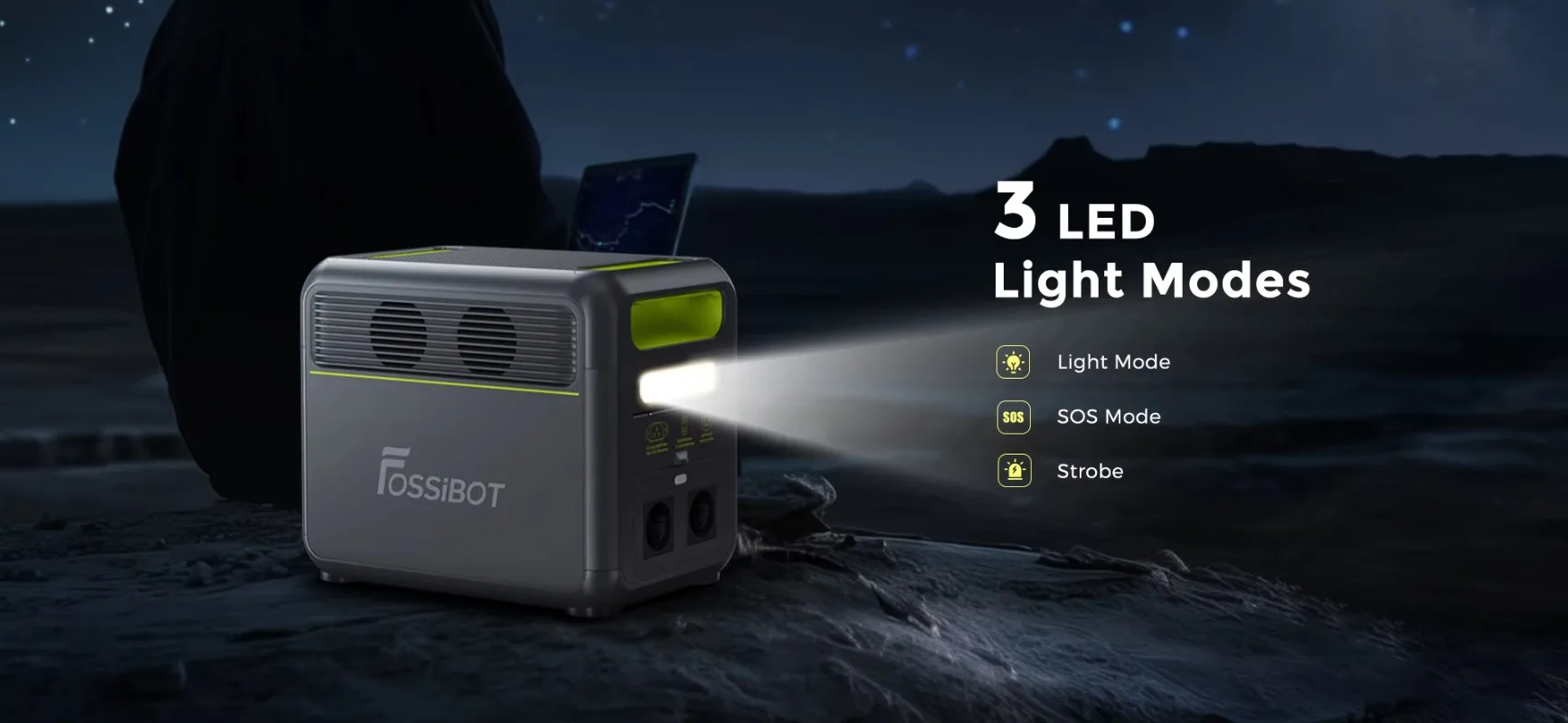 【BestSelling】FOSSiBOT F1200  P - Portable Power Station ulasan dan harga