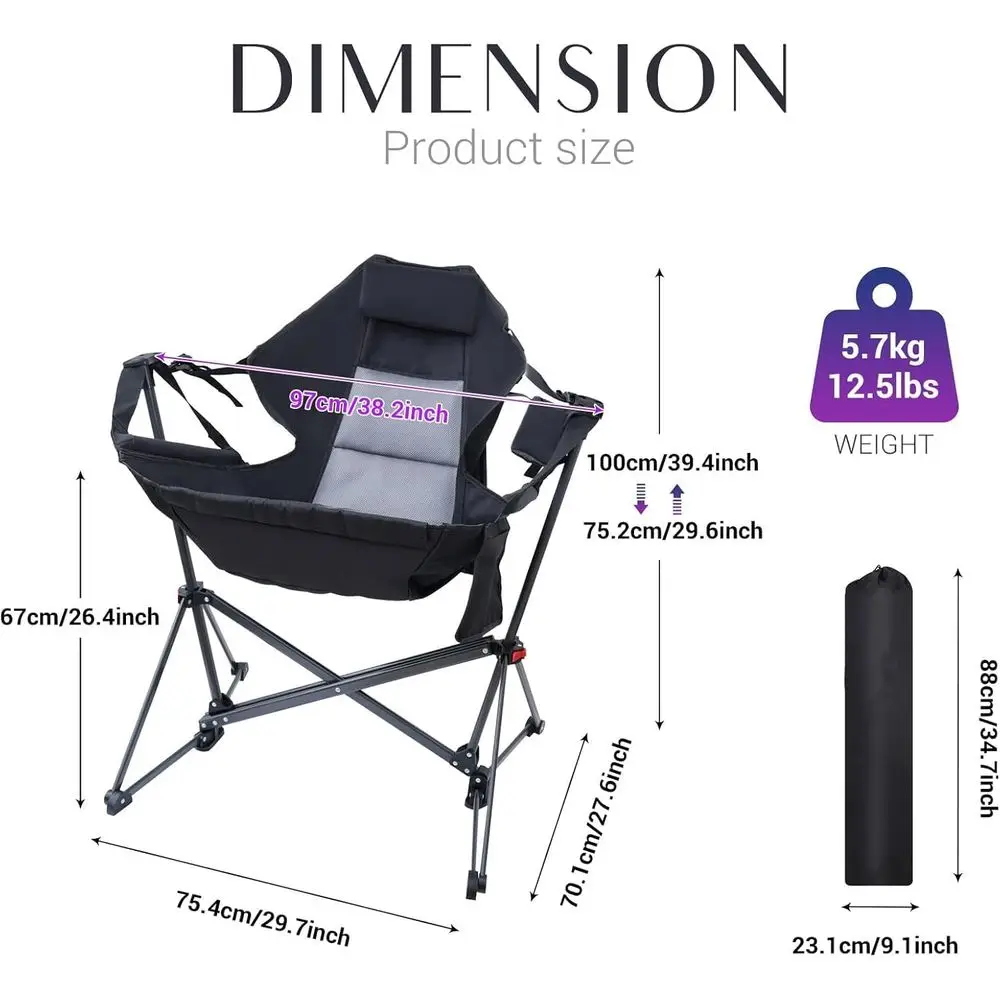 Portable Camping Hammock Chair - Camping Hammock ulasan dan harga