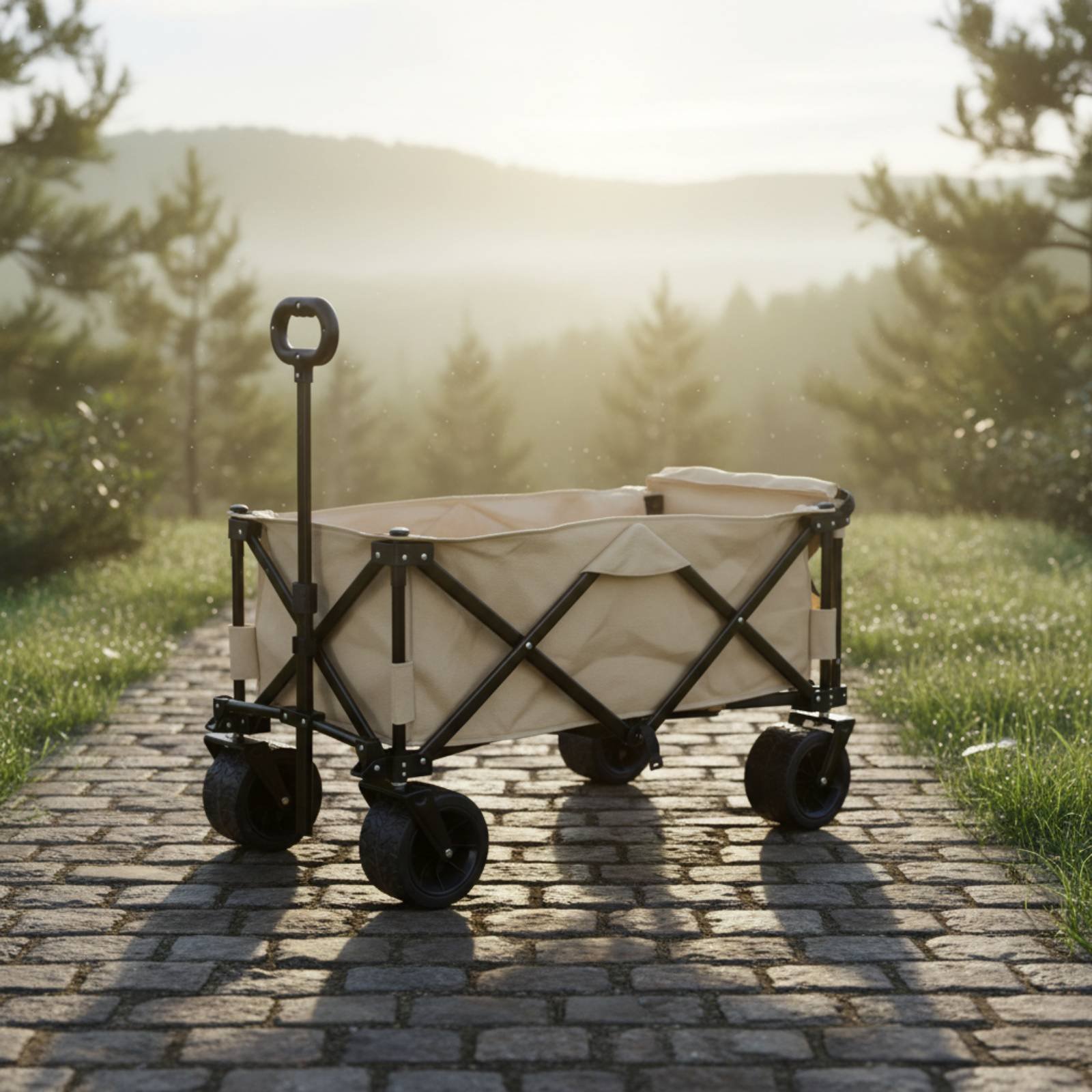 Wagon Table Vehicle Portable C - Outdoor Camping Vehicle Wagon ulasan dan harga