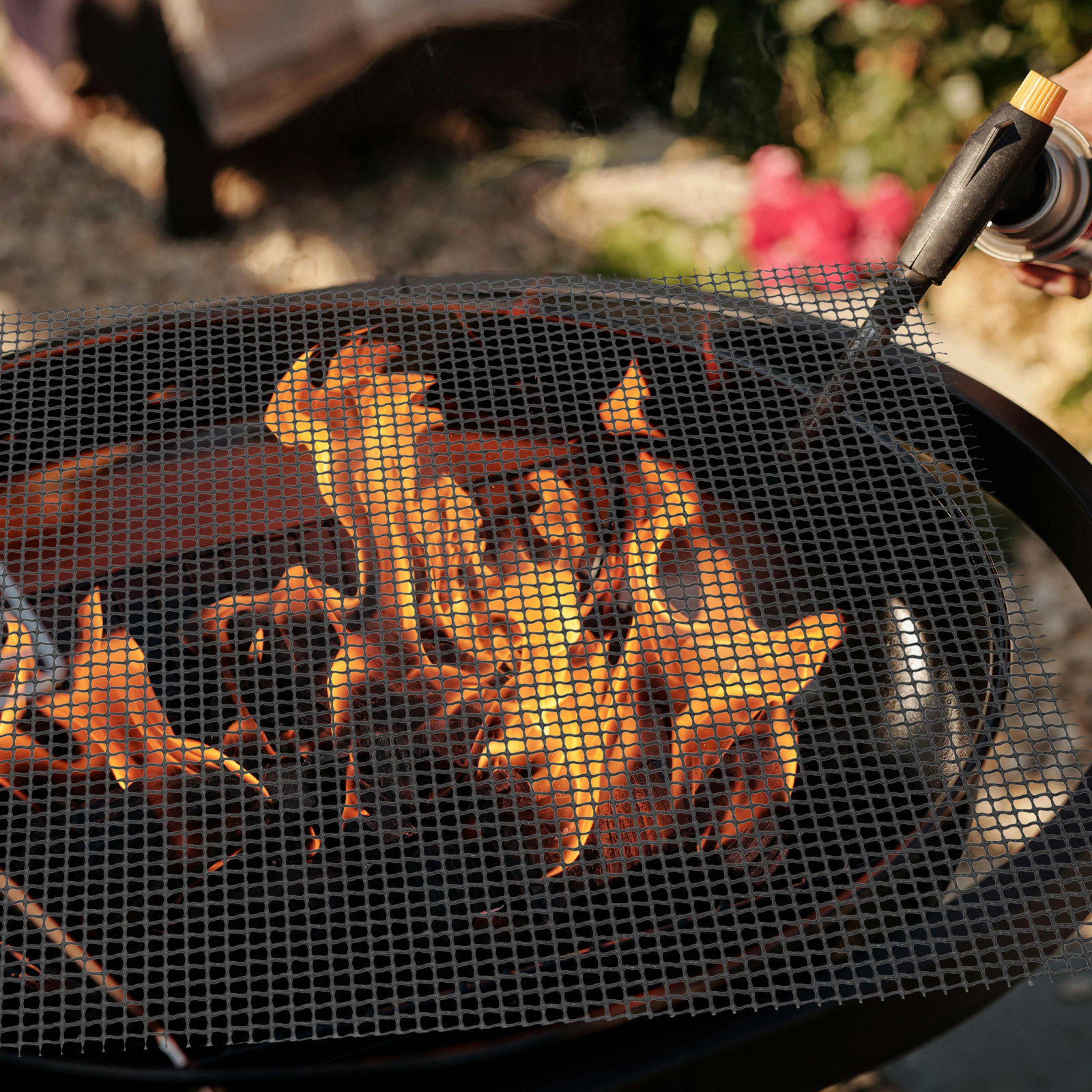 5Pcs Bbq Grill Mesh Mats Non S - Outdoor Gas Stove ulasan dan harga