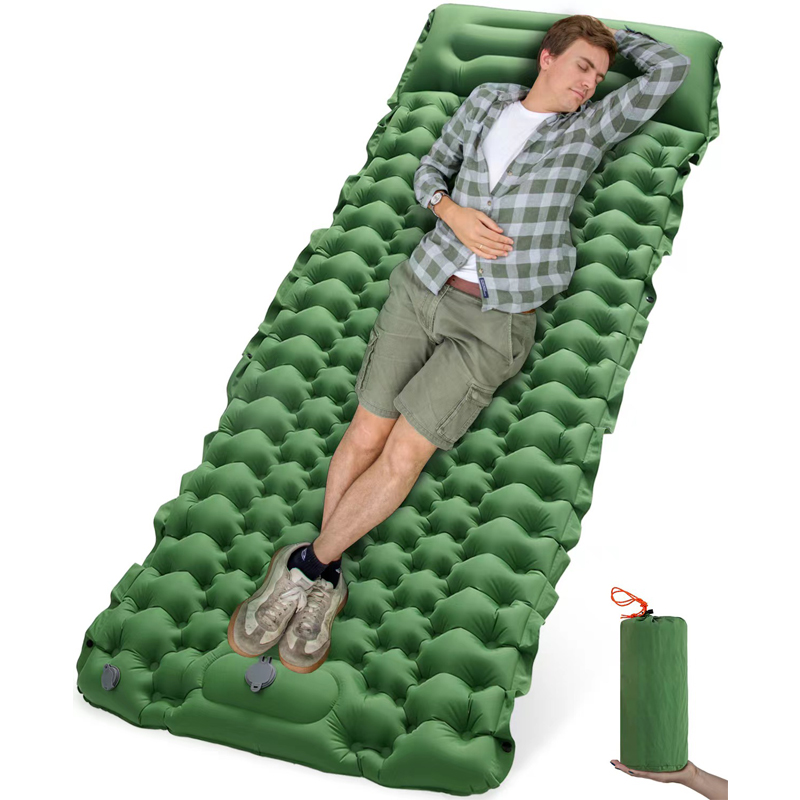Self-inflated Air Mattress, Ou - Outdoor Camping Beds For Sale ulasan dan harga