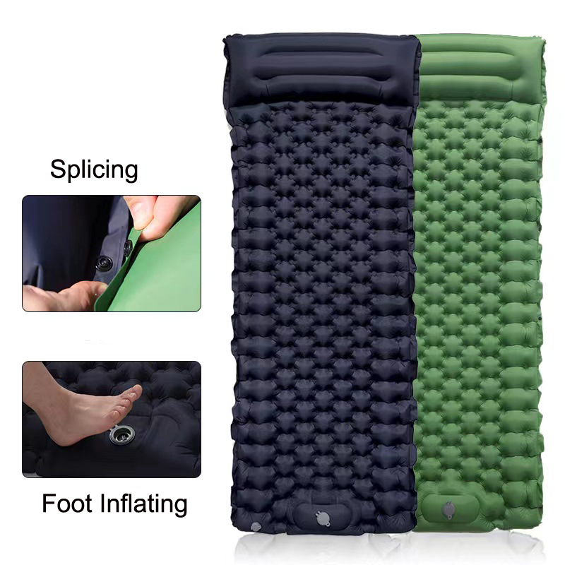 Self-inflated Air Mattress, Ou - Outdoor Camping Beds For Sale ulasan dan harga