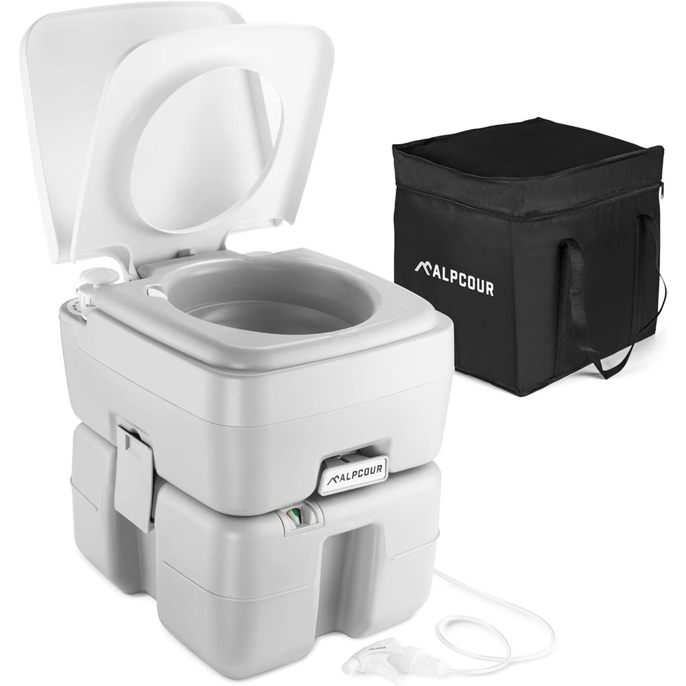 Portable Toilet – Compact Indo - Camping Outdoor Or Indoor ulasan dan harga