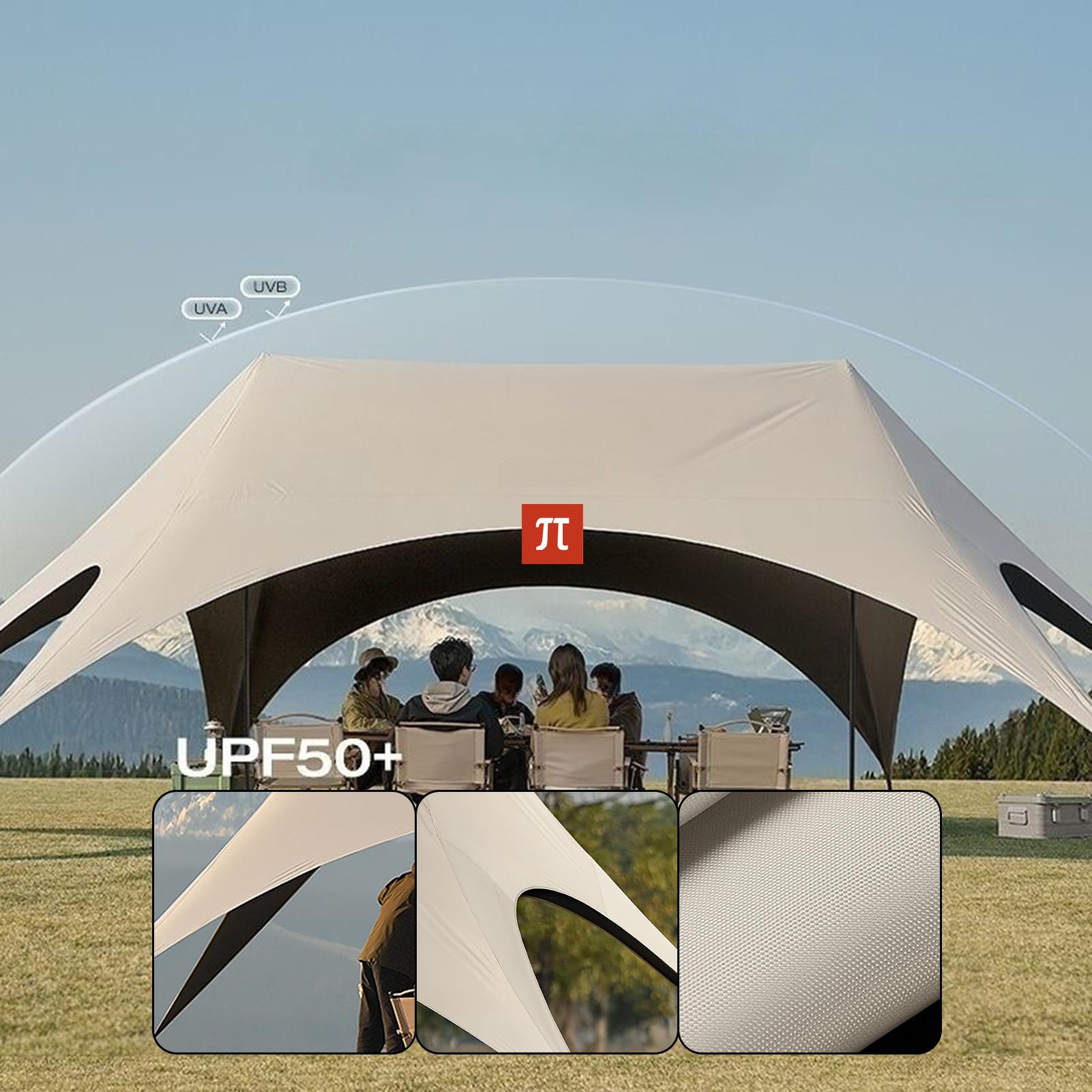 ACamping Gazebo Hexagonal Rain - Outdoor Camping Canopy ulasan dan harga