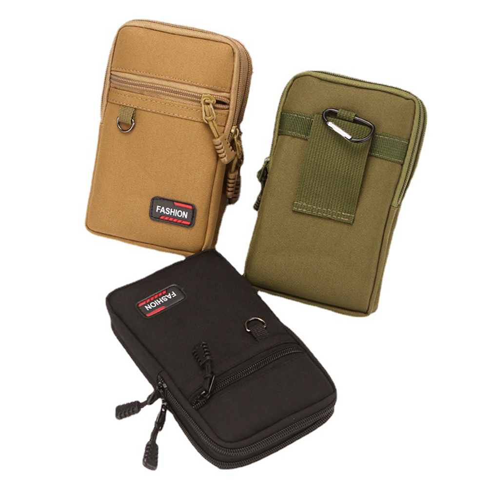 7 Inch Phone Pouch Belt Waist  - Outdoor Camping Storage Box ulasan dan harga
