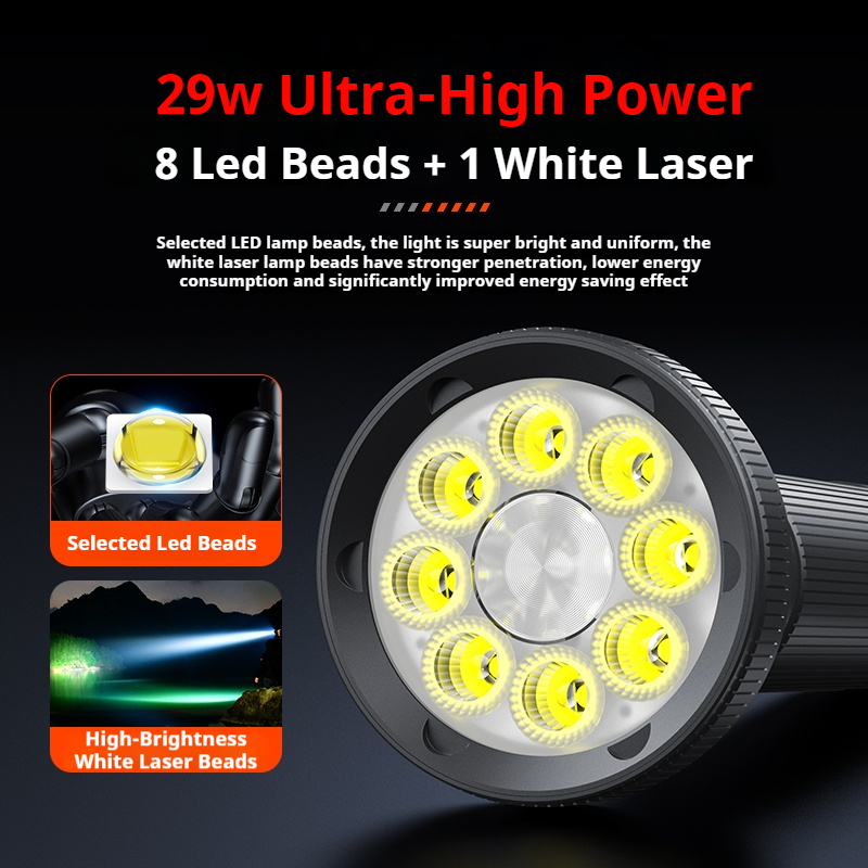 PHILIPS 2025 New 9 Lamp Beads  - Outdoor Camping Lampe ulasan dan harga