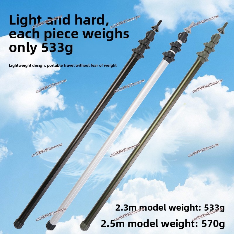 Aluminum Alloy Telescoping Pol - Outdoor Camping Canopy ulasan dan harga