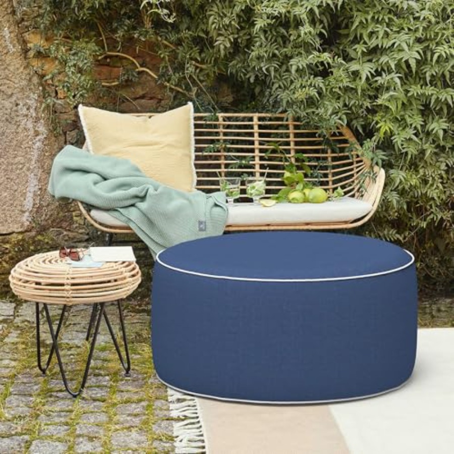 Inflatable Stool Ottoman Footr - Camping Outdoor Or Indoor ulasan dan harga