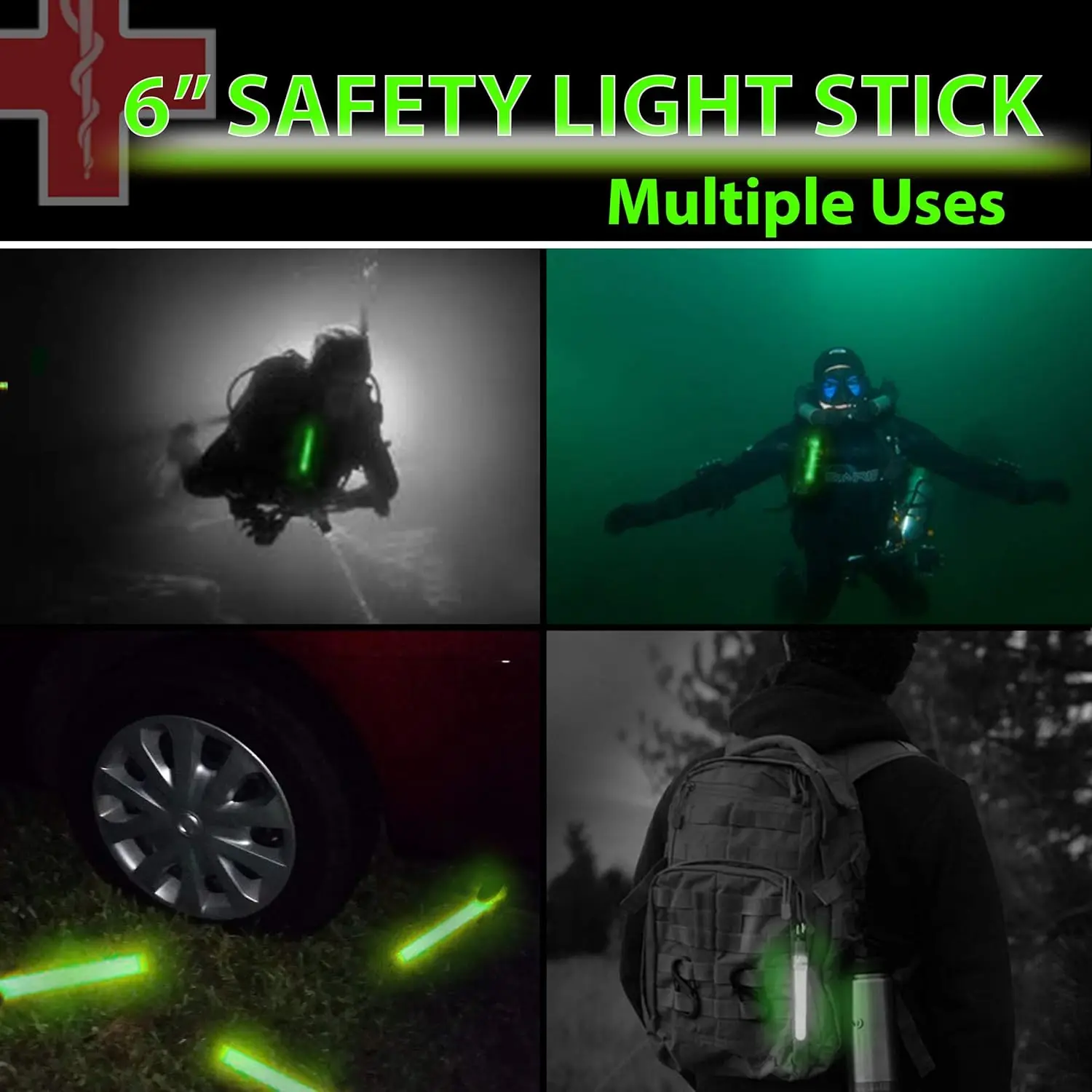 2026-Glow Sticks Bulk Green Em - Glow Sticks Survival ulasan dan harga
