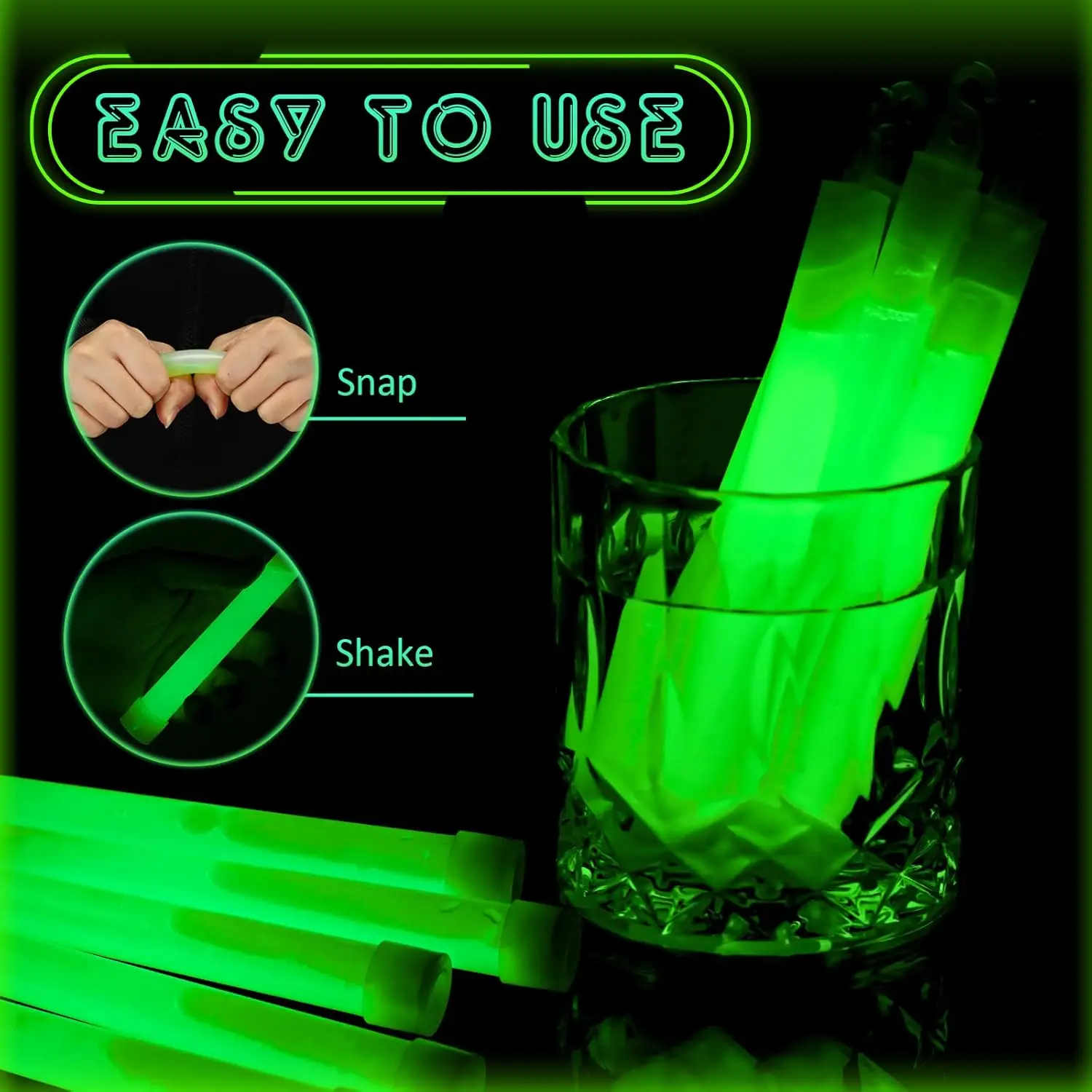 2026-Glow Sticks Bulk Green Em - Glow Sticks Survival ulasan dan harga