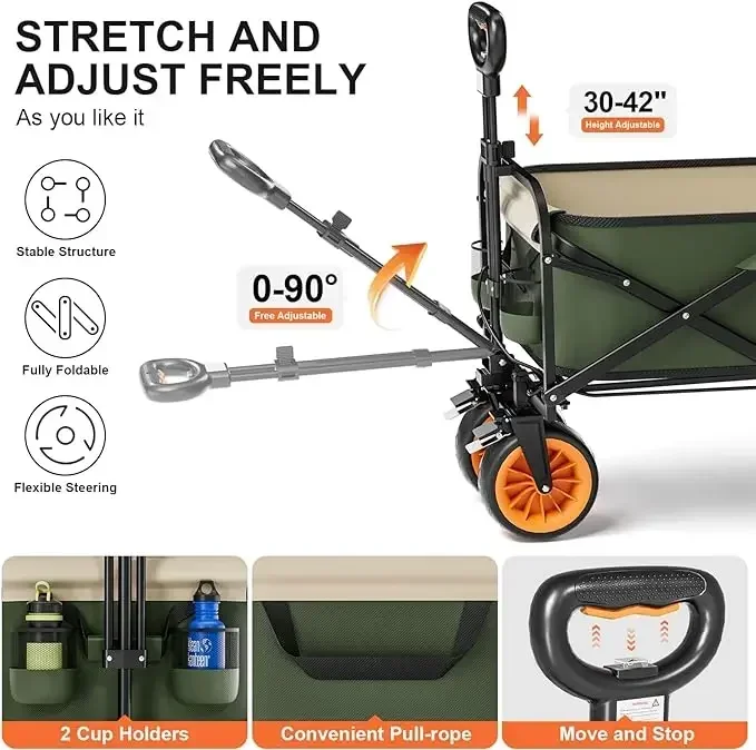 Motorized Outdoor Garden Beach - Outdoor Camping Trolley ulasan dan harga