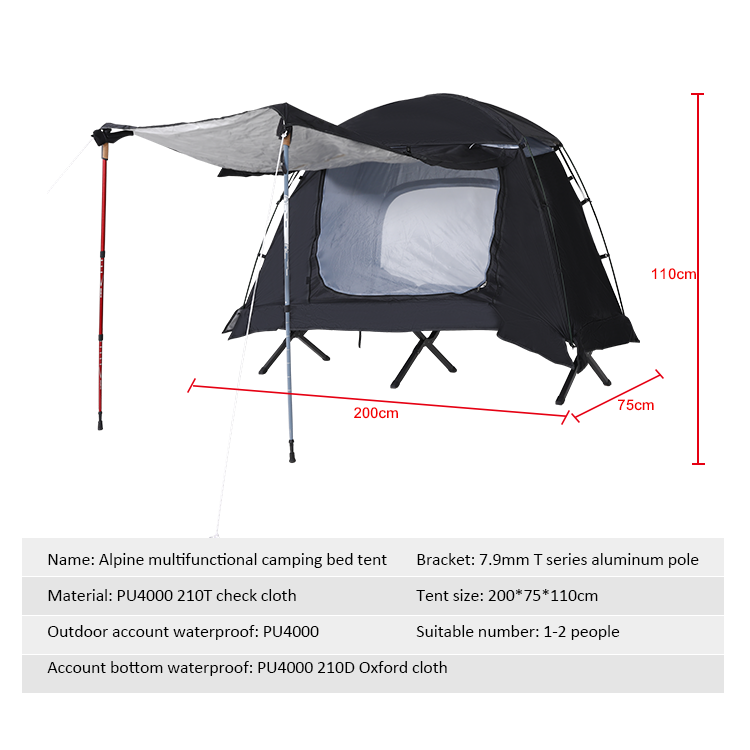 Hot Sale Lightweight Waterproo - Outdoor Camping Beds For Sale ulasan dan harga