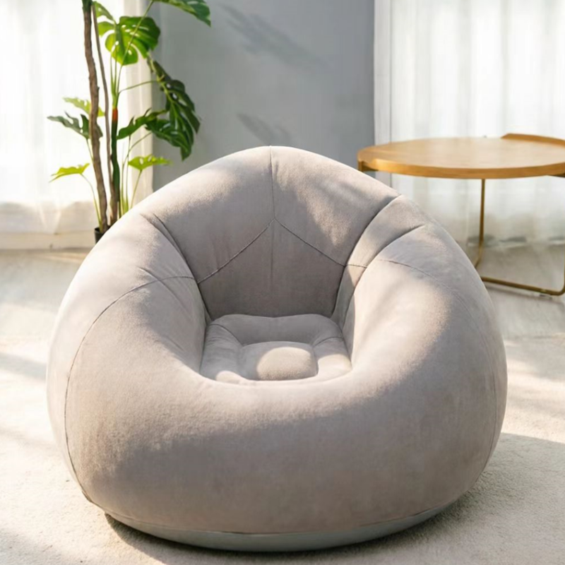 Portable Inflatable Round Sofa - Outdoor Camping Furniture ulasan dan harga