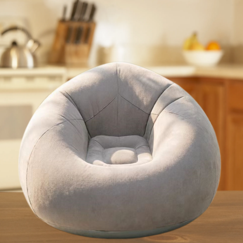Portable Inflatable Round Sofa - Outdoor Camping Furniture ulasan dan harga