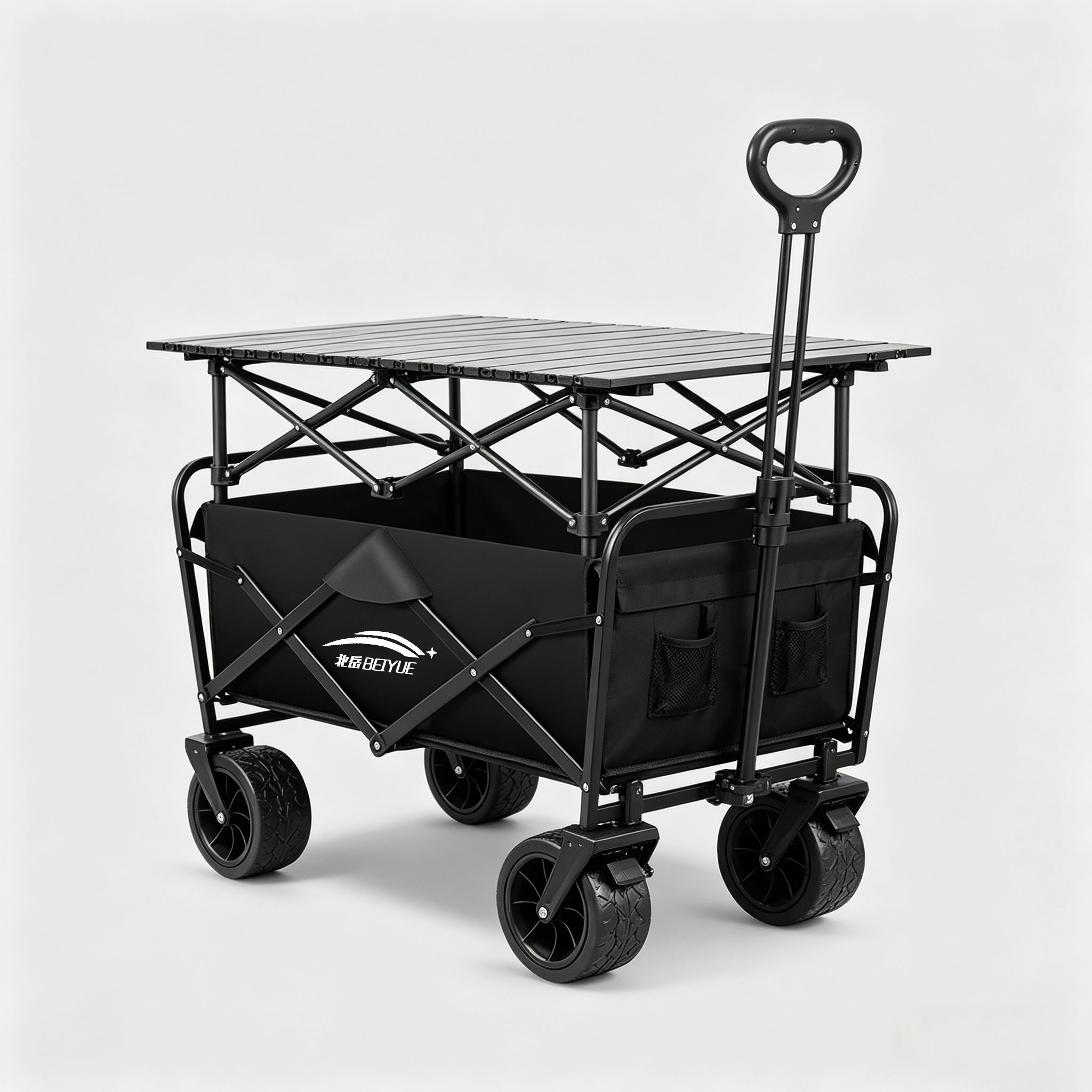 Beiyue Outdoor Camping Hand-Pu - Outdoor Camping Trolley ulasan dan harga