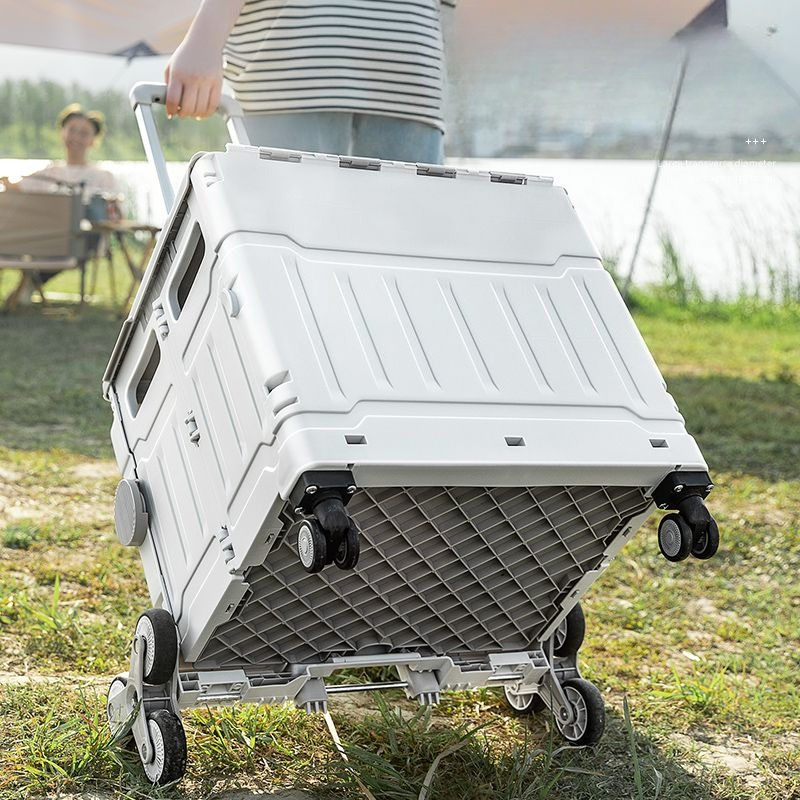 8-wheel climbing outdoor campi - Outdoor Camping Trolley ulasan dan harga