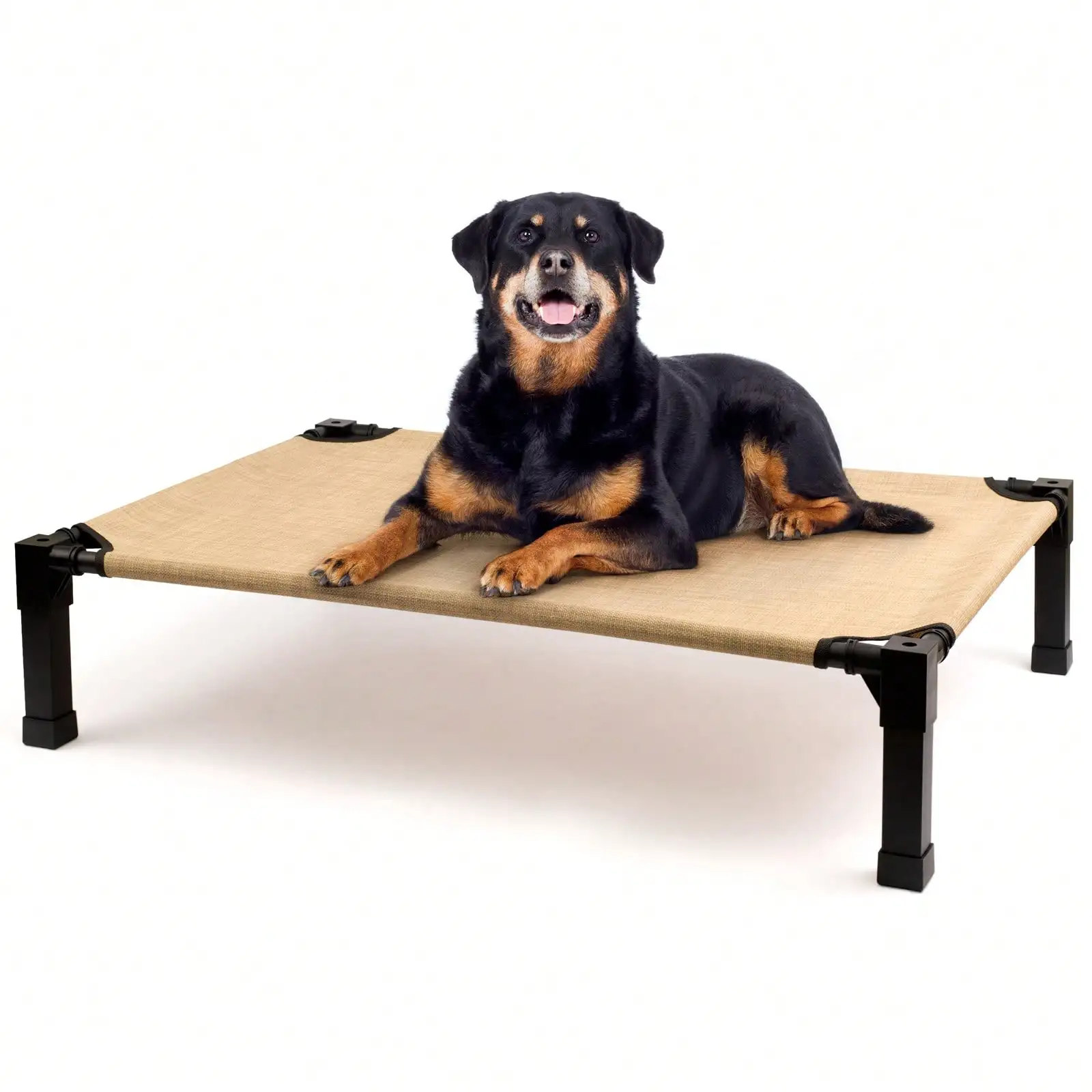 Upgraded Elevated Dog Bed- Por - Outdoor Camping Dog Bed ulasan dan harga