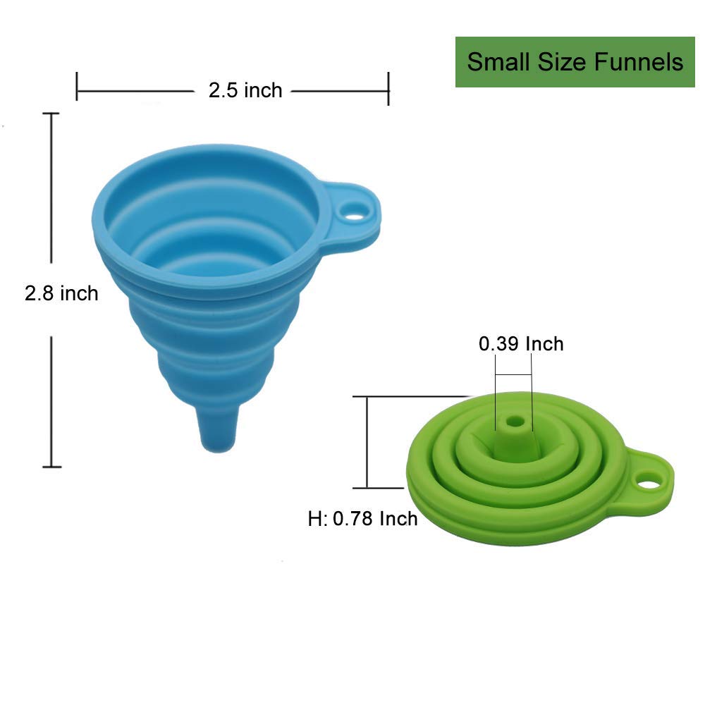 Collapsible Silicone Funnel Se - Collapsible Water Bottle ulasan dan harga