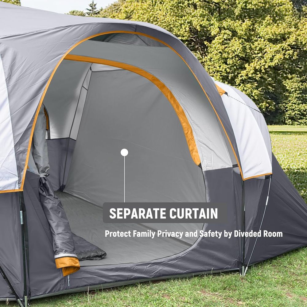 10-Person HikerGarden Tent - Q - Outdoor Camp ulasan dan harga