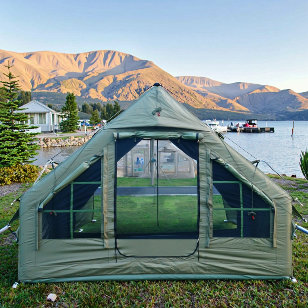 Waterproof Inflatable Air Tent - Outdoor Camping Canopy ulasan dan harga