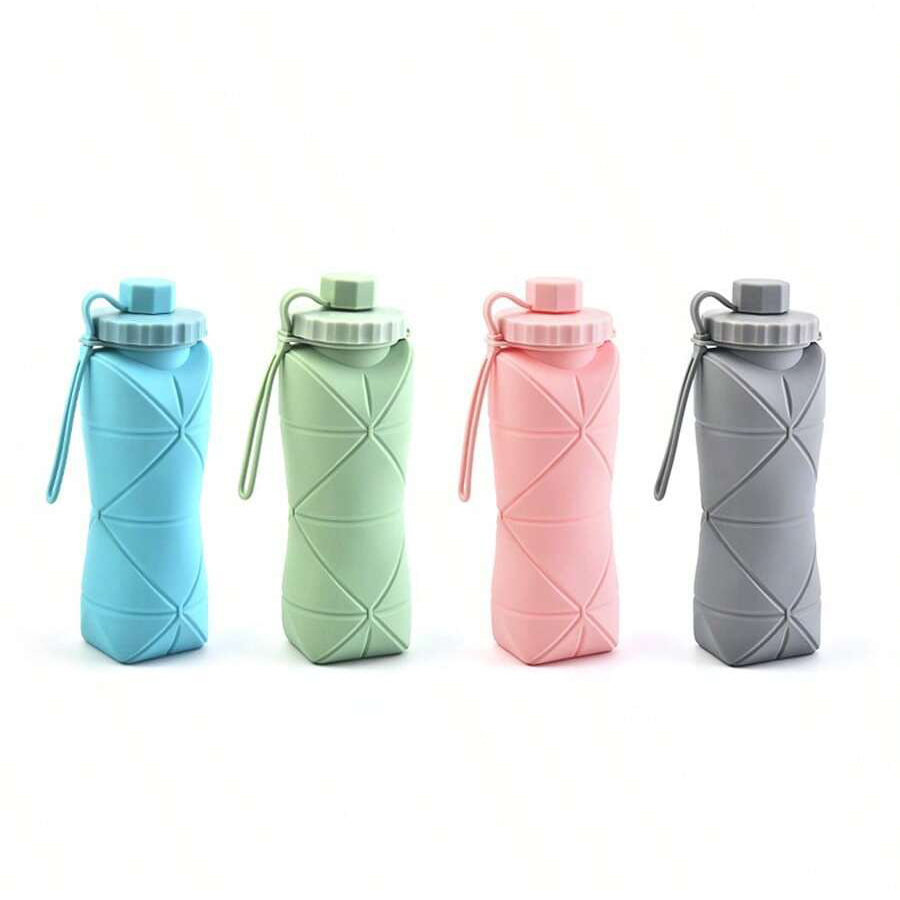 1Pc 600mlLarge Collapsible Sil - Collapsible Water Bottle ulasan dan harga