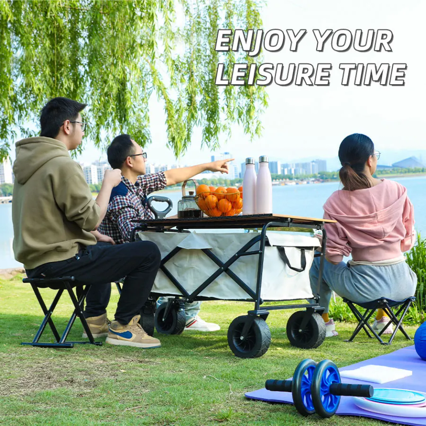 Large Weight Capacity Heavy Du - Outdoor Camping Trolley ulasan dan harga