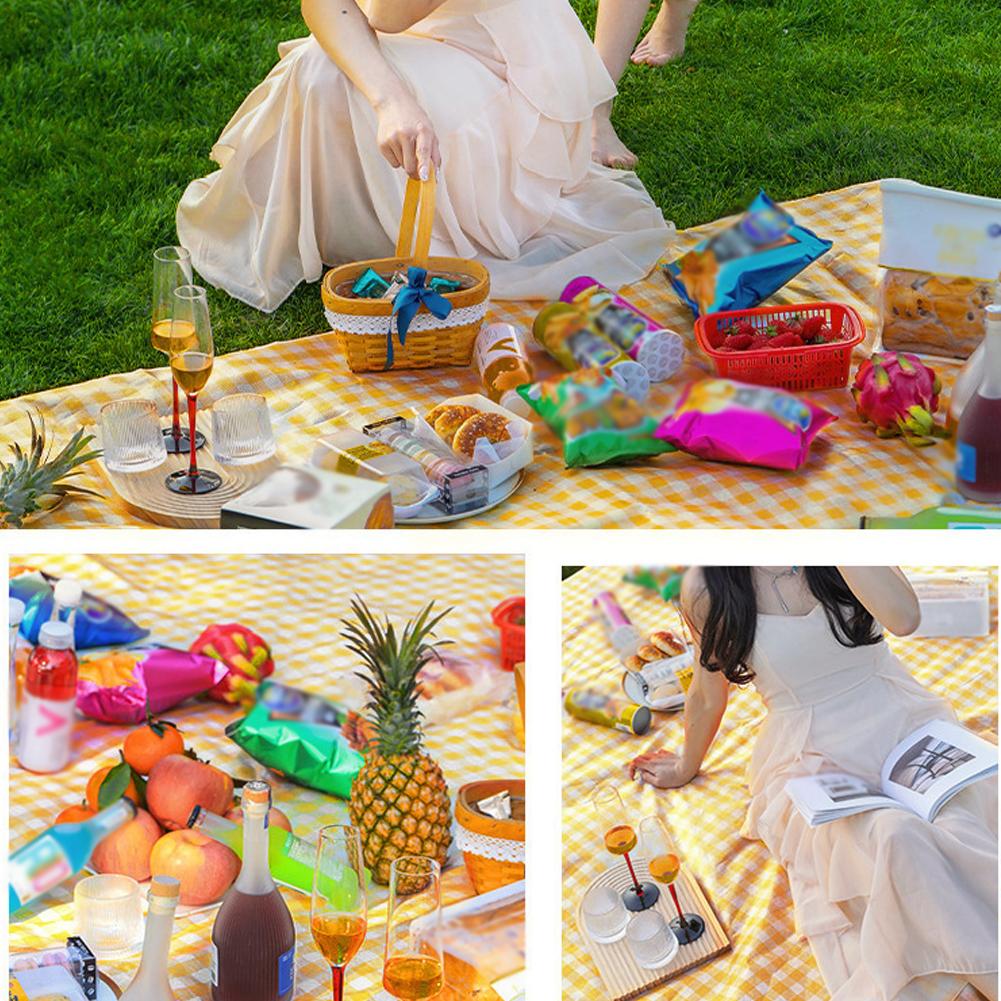 Portable Foldable Picnic Mat W - Outdoor Camping Rug Waterproof ulasan dan harga
