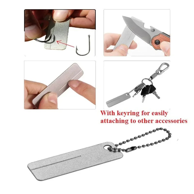 Sharpen Fishing Hook Tools For - Outdoor Camping Knife ulasan dan harga