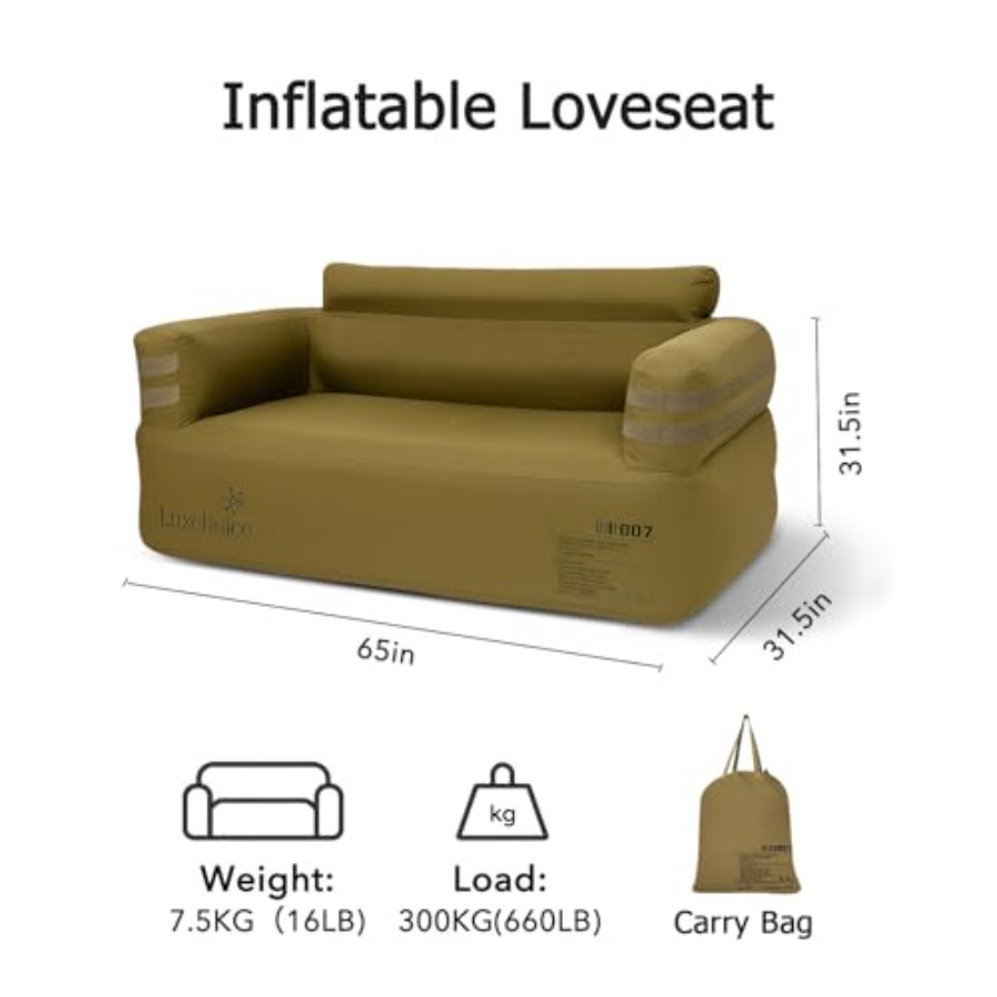 Portable Inflatable Couch for  - Outdoor Camping Furniture ulasan dan harga