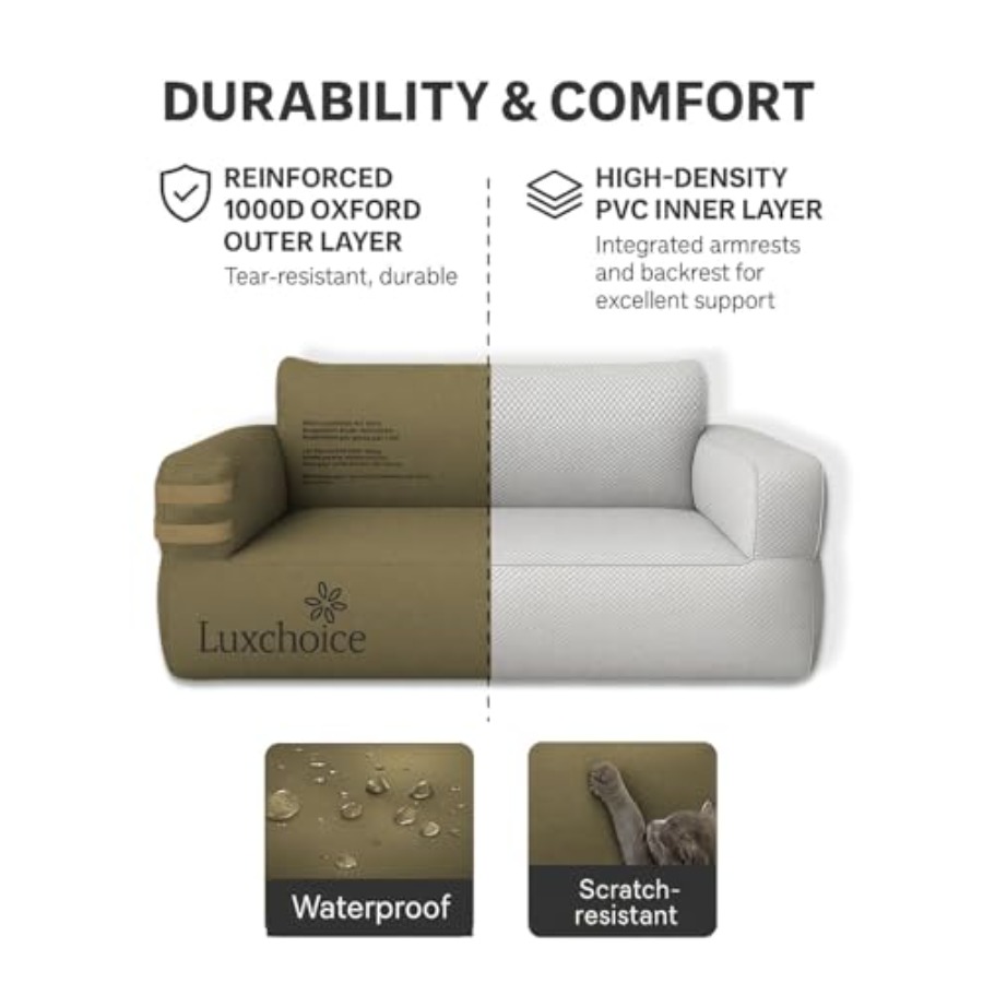 Portable Inflatable Couch for  - Outdoor Camping Furniture ulasan dan harga