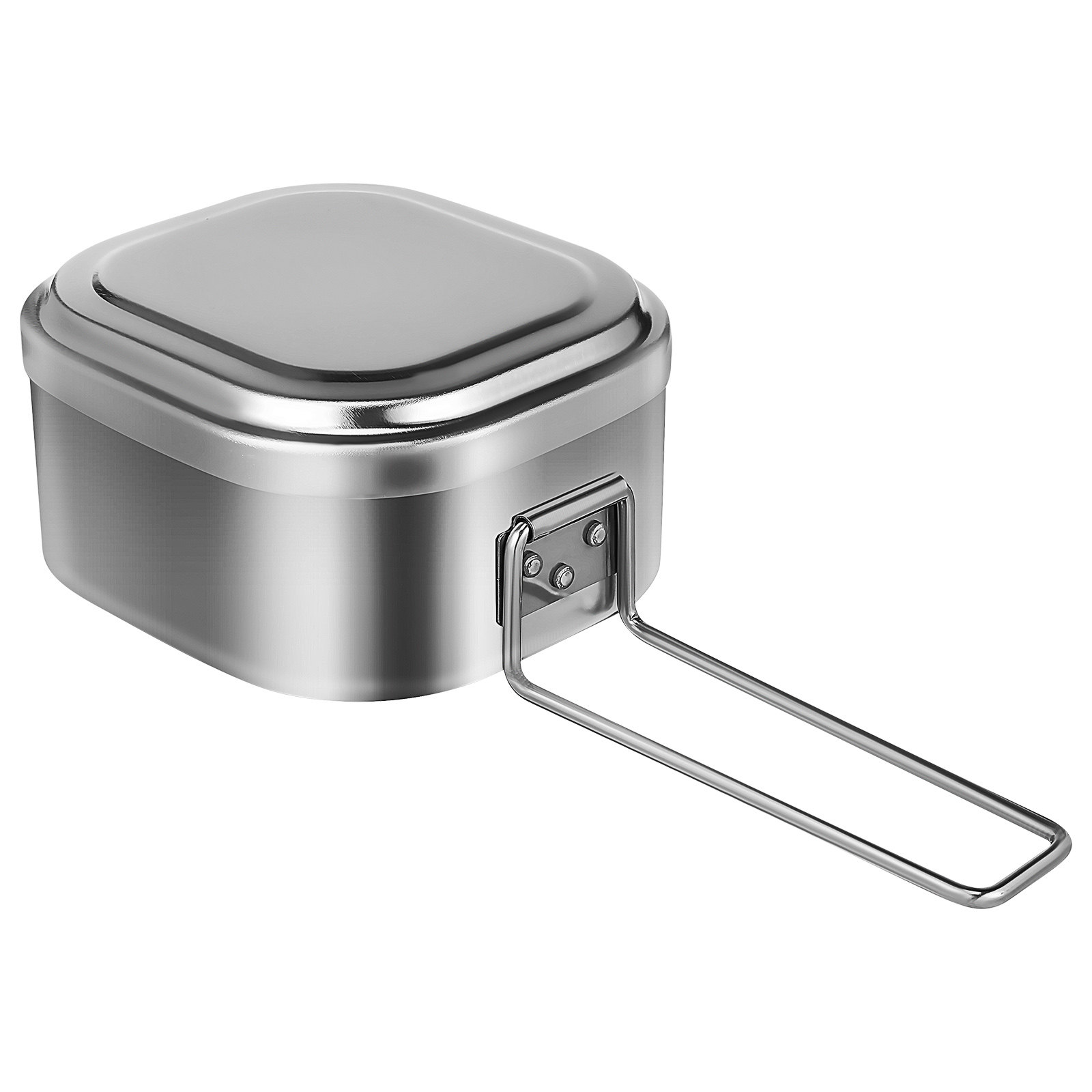 950Ml Aluminum Lunch Box Reusa - Outdoor Camping Storage Box ulasan dan harga