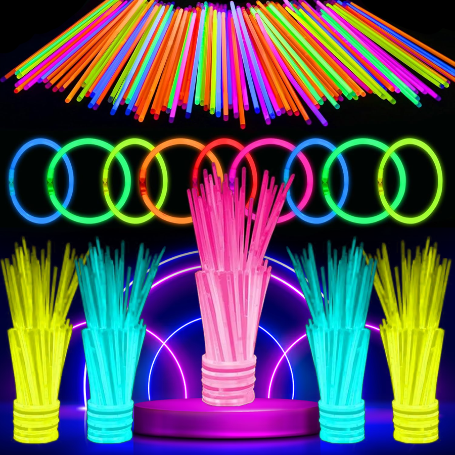 24/48/96pcs Glow Sticks Plasti - Glow Sticks Survival ulasan dan harga