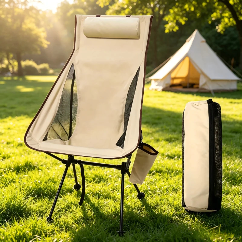 Portable foldable camping chai - Outdoor Camping Chairs ulasan dan harga