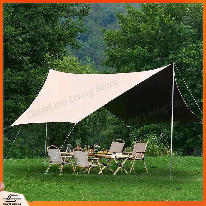 Heavy Duty Vinyl Camping Canop - Outdoor Camping Canopy ulasan dan harga