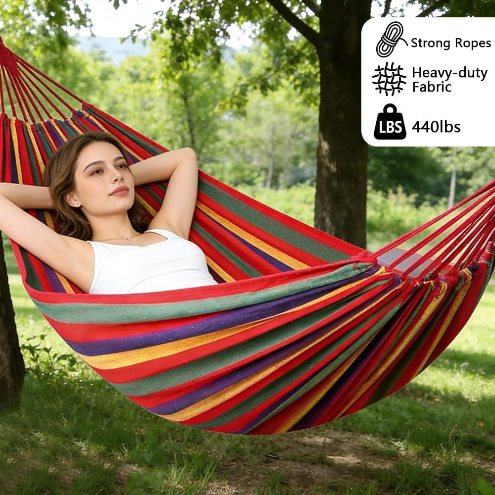 Cotton Canvas Hammock, Comorta - Camping Outdoor Or Indoor ulasan dan harga