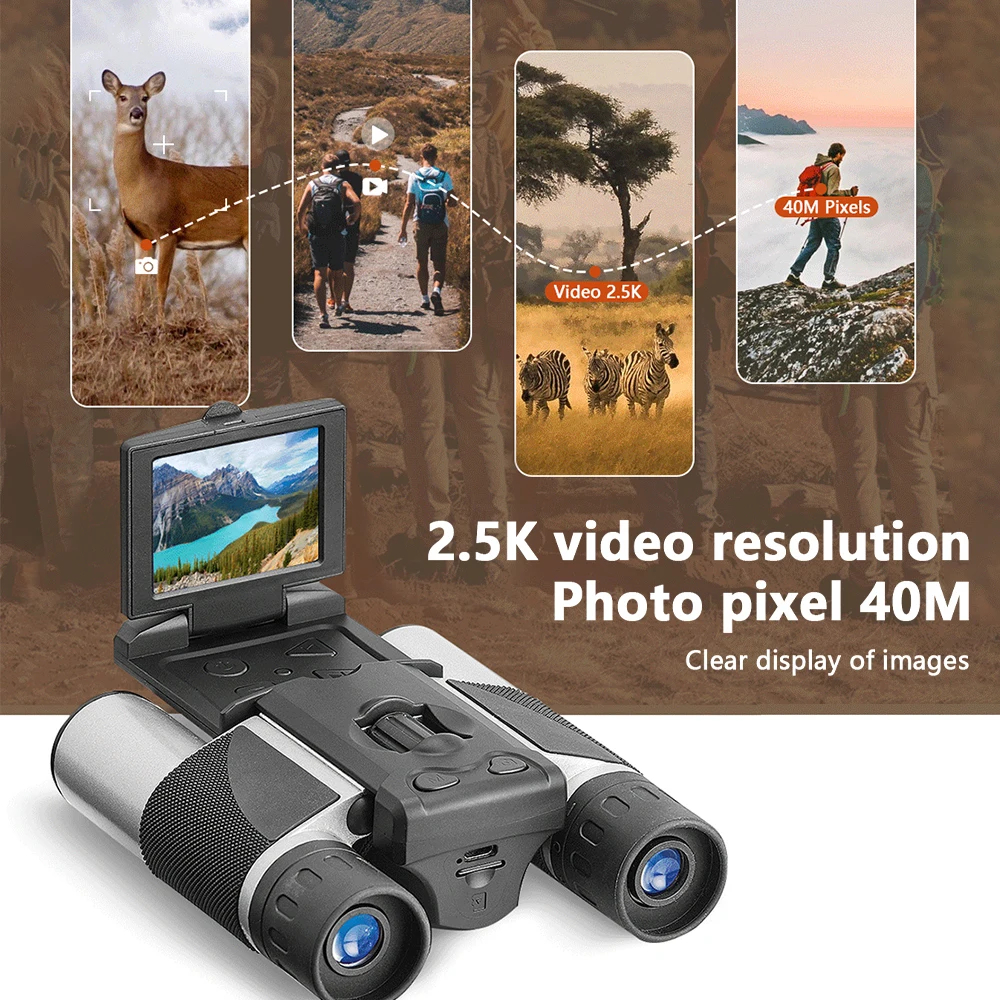 8X Digital Zoom Camera Binocul - Outdoor Camping Videos ulasan dan harga
