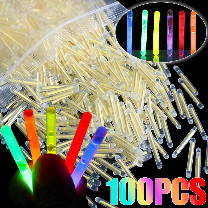 10/100x Glowing Sticks Bright  - Glow Sticks Survival ulasan dan harga