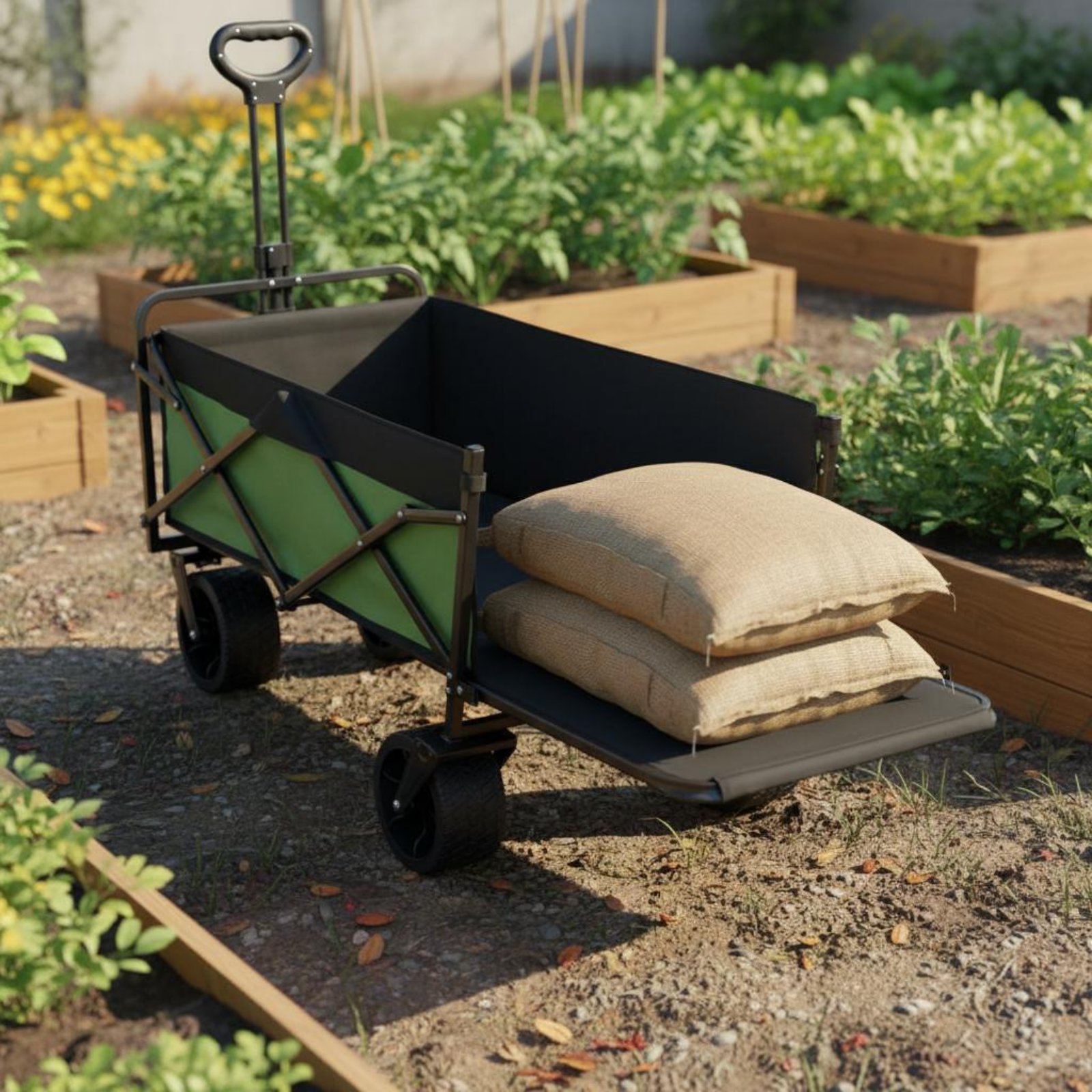 Heavy-Duty Camping Wagon Extra - Outdoor Camping Vehicle Wagon ulasan dan harga